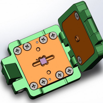 Контактирующее устройство QFN-cl-p-12-0.5-001