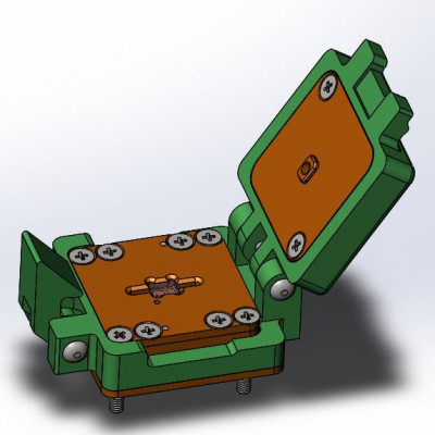 Контактирующее устройство QFN-cl-p-14-0.5-001