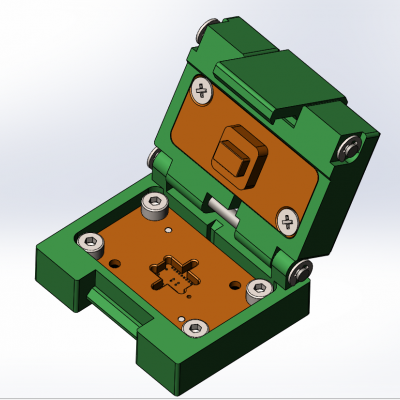 Контактирующее устройство QFN-cl-p-24-0.5-005