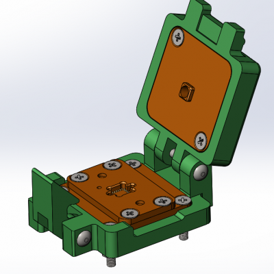 Контактирующее устройство QFN-cl-p-28-0.5-001