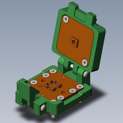 Контактирующее устройство QFN-cl-p-32-0.5-003