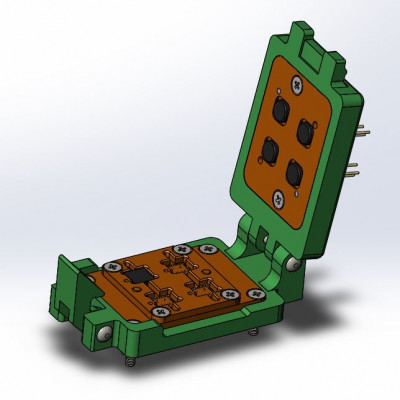 Контактирующее устройство QFN-cl-p-32x4-0.5-001