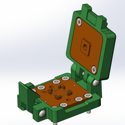 Контактирующее устройство QFN-cl-p-44-0.5-001