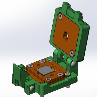 Контактирующее устройство QFN-cl-p-64-0.5-002