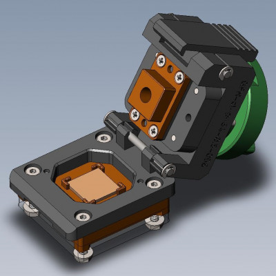 Контактирующее устройство QFN-cl-p-64-0.5-006