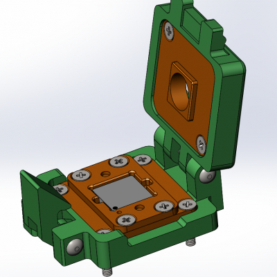 Контактирующее устройство QFN-cl-p-68-0.5-001