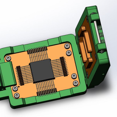 Контактирующее устройство QFP-44-S-0033