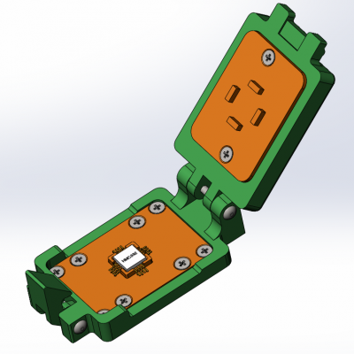 Контактирующее устройство QFP-cl-h-16-0.76-001