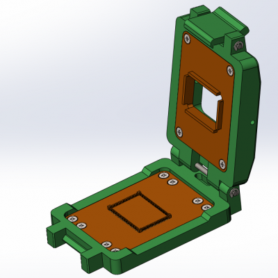 Контактирующее устройство QFP-cl-p-100-0.65-001