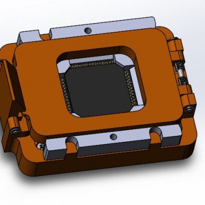 Контактирующее устройство QFP-cl-p-108-0.625-001