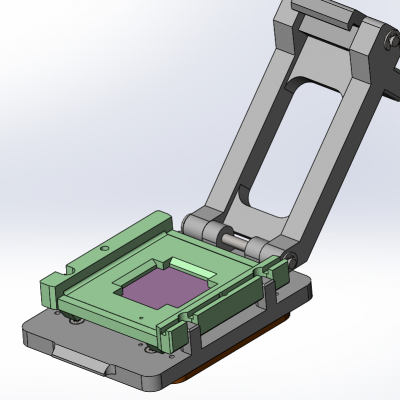 Контактирующее устройство QFP-cl-p-108-0.625-002SN