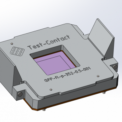 Контактирующее устройство QFP-fl-p-352-0.5-001SN