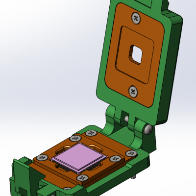 Контактирующее устройство QLCC-cl-p-100-0.5-001