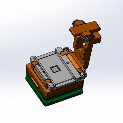 Контактирующее устройство QLCC-cl-p-8-1.27-001SN