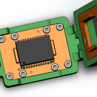 Контактирующее устройство SMD-cl-h-24-1.27-001