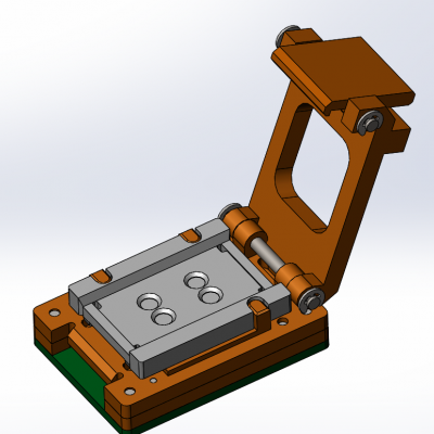 Контактирующее устройство SMD-cl-h-2x4-2.7-002