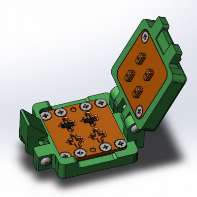 Контактирующее устройство SMD-cl-h-2x4-3.0-001