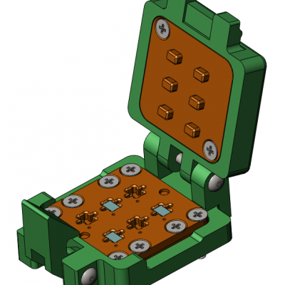 Контактирующее устройство SMD-cl-h-2x6-2.4-001