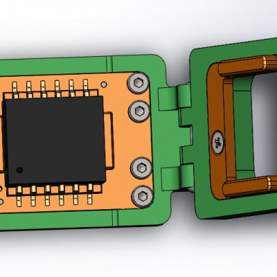 Контактирующее устройство SOIC-cl-h-12-2.5-001