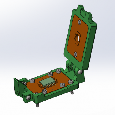 Контактирующее устройство SOIC-cl-h-16-1.27-002