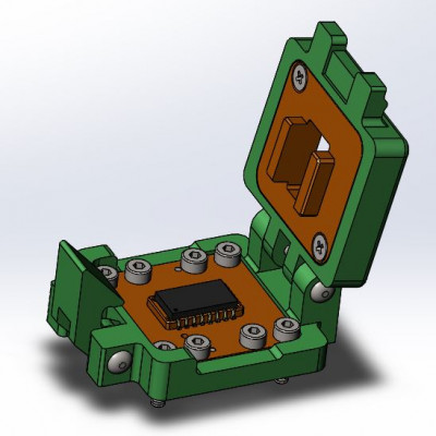 Контактирующее устройство SOP-cl-h-16-1.25-001