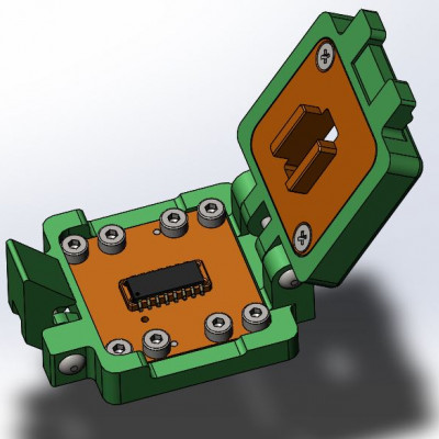 Контактирующее устройство SOP-cl-h-16-1.27-002
