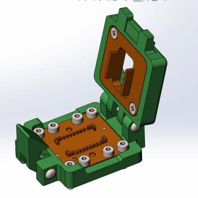 Контактирующее устройство SOP-cl-h-16-1.27-003