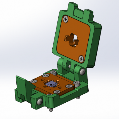 Контактирующее устройство SOP-cl-h-4-2.54-001