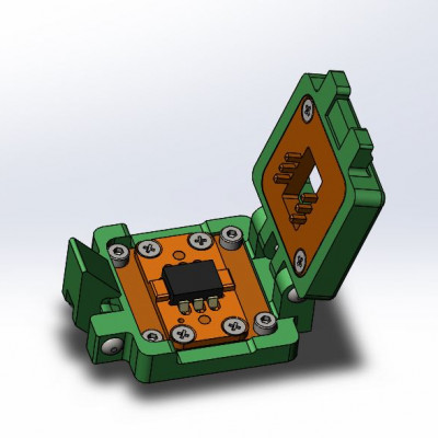 Контактирующее устройство SOP-cl-h-6-2.54-001