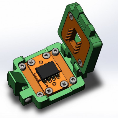 Контактирующее устройство SOP-cl-h-8-2.54-001