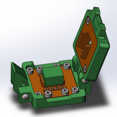 Контактирующее устройство SOP-cl-h-8-2.54-002