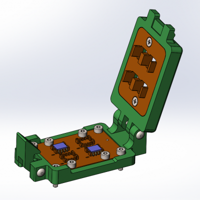 Контактирующее устройство SOP-cl-h-8x4-1.27-001