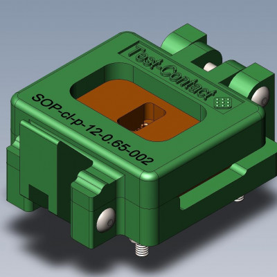 Контактирующее устройство SOP-cl-p-12-0.65-002