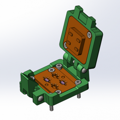 Контактирующее устройство SOT-cl-h-3x4-1.9-001