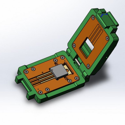 Контактирующее устройство TO-cl-p-3-3.81-001
