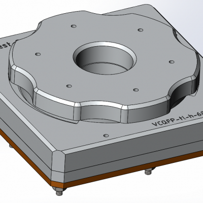 Контактирующее устройство VCQFP-tl-h-68-0.635-001